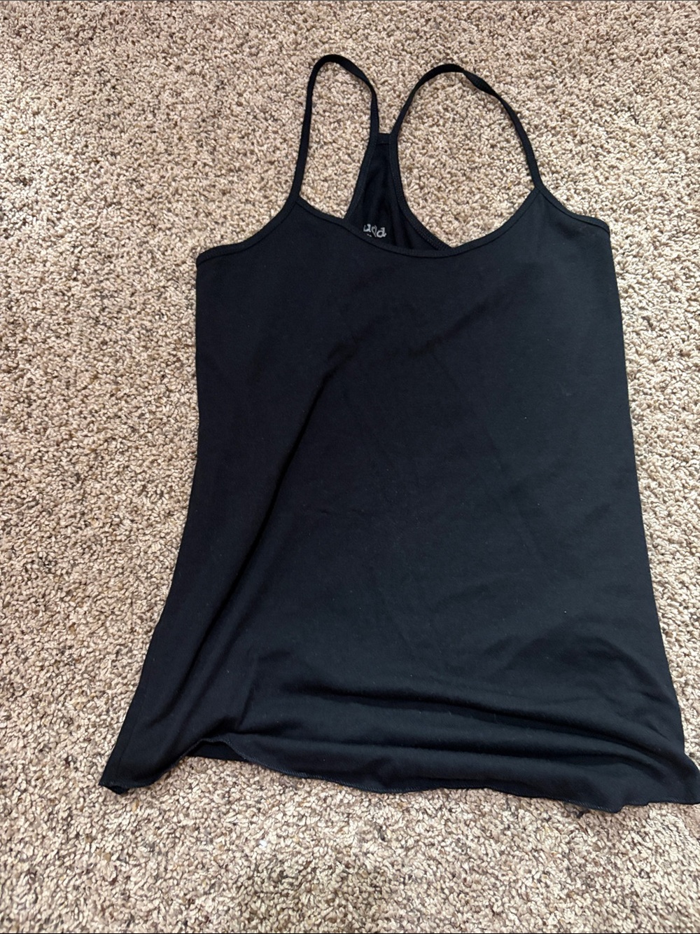 Mudd Black Racerback Tank Top